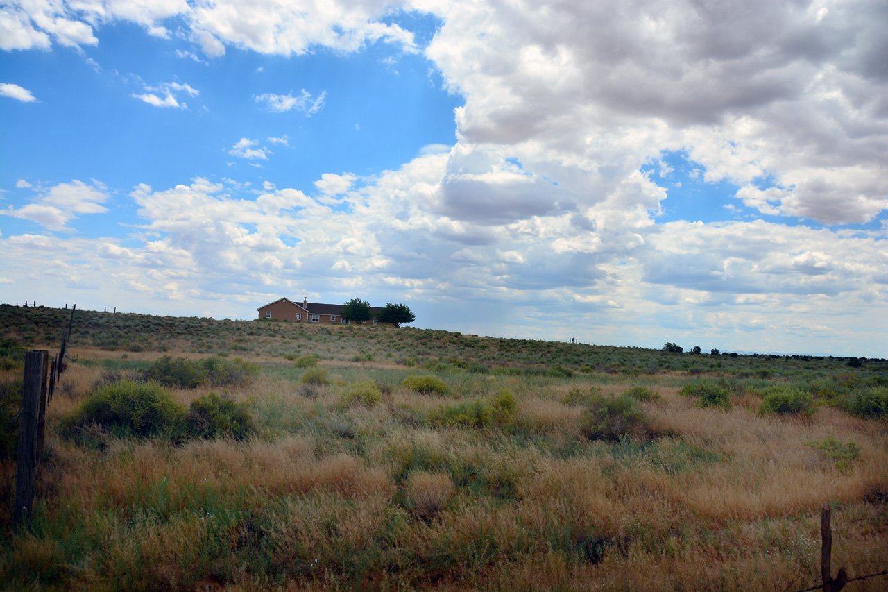 2019-07-10, 05, Looking at House from the N Corner of Property